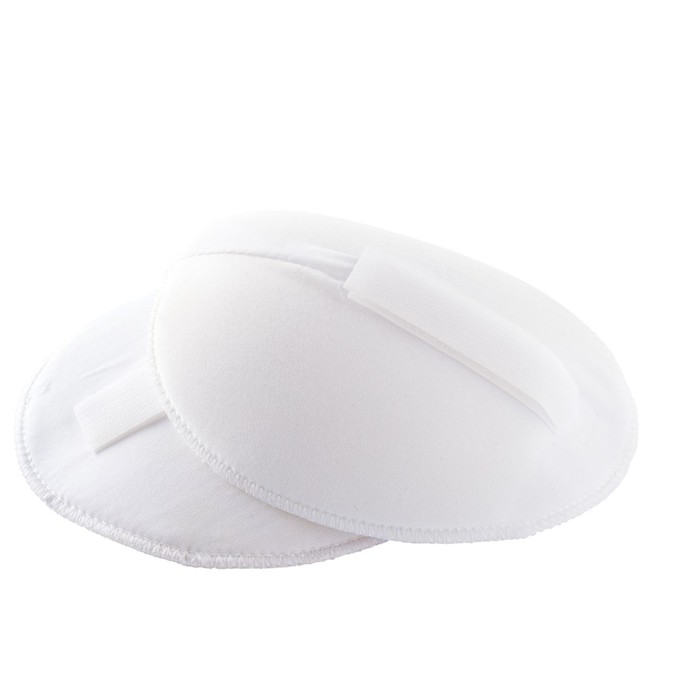 Плечевые накладки с липучкой (S), реглан, белый, 110x100x11 мм, упак./5 пар, Prym - Фото 1