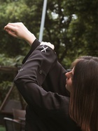 Брошь «Самолёт» лайнер, цветная в золоте - Фото 6