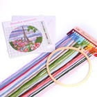 Вышивка на пяльцах «Париж», 20х20 см - фото 24304417