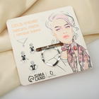 Зажим для платка «Жемчужинка», цвет серый в серебре - Фото 6