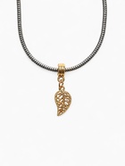 Подвеска «Лист», цвет золото - Фото 1