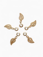 Подвеска «Лист», цвет золото - Фото 4