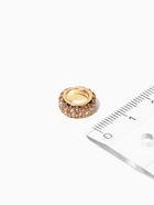 Шарм разделитель для бусин «Кольцо», белый в золоте - Фото 2