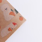 Бумага упаковочная крафтовая «Медвежата», 50×70 см  (артикул 7838770)  большой выбор товаров оптом и в розницу по низким ценам с доставкой