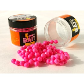 Искусственная насадка ENERGY BAIT «Икра», ароматизированная, S, 6 мм, 88 шт, цвет ярко-розовый   914