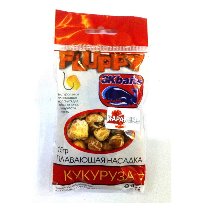 

Кукуруза воздушная FLUPPY «Карамель», 15 г