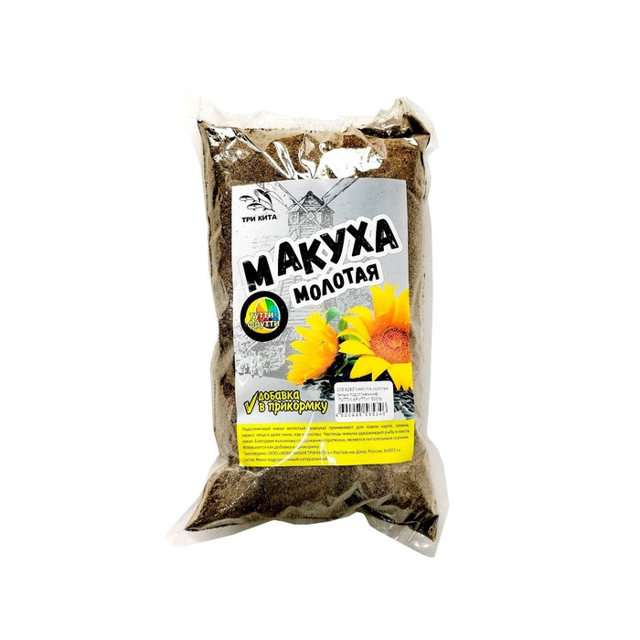 

Макуха «Тутти-фрутти», молотая, жмых подсолнечника, 500 г
