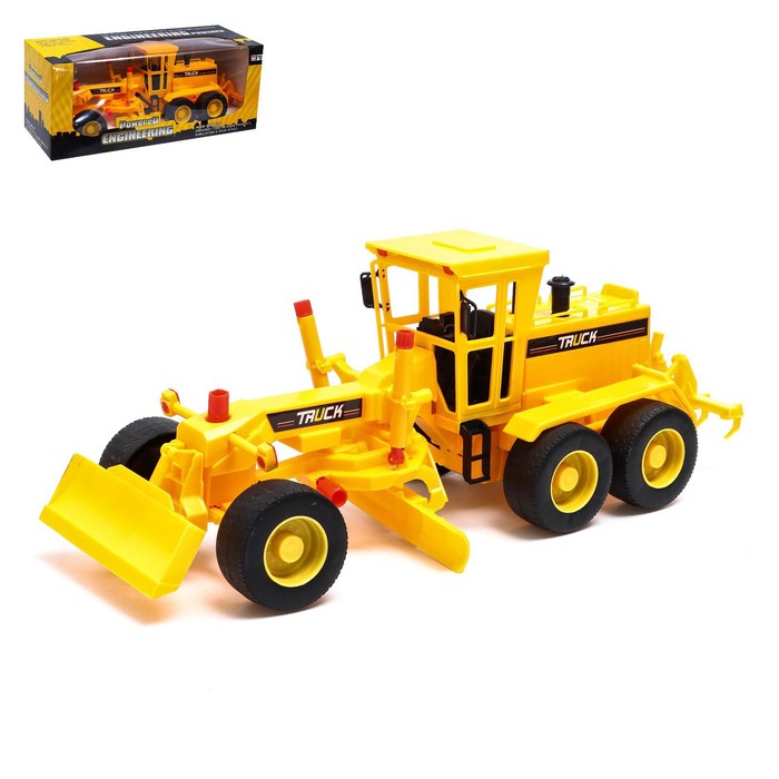 УЦЕНКА Грузовик инерционный «Грейдер» - Фото 1