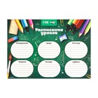 Расписание уроков «Школьная пора» А4 - Фото 2