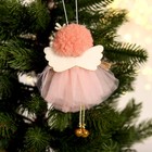 Елочная игрушка мягкая «Кукла», на подвесе, цвет МИКС - Фото 2