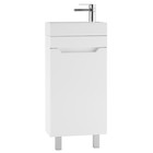 Тумба «Айсберг. Мечта», под раковину «Енисей 40», без ящика, 392×212×820 мм, цвет белый - Фото 1