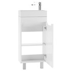 Тумба «Айсберг. Мечта», под раковину «Енисей 40», без ящика, 392×212×820 мм, цвет белый - Фото 2