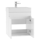 Тумба подвесная «Айсберг. Мечта», под раковину «Енисей 50», без ящика, 470×388×500 мм, цвет белый - Фото 2