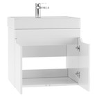 Тумба подвесная «Айсберг. Мечта», под раковину «Енисей 60», без ящика, 575×437×500 мм, цвет белый - Фото 2