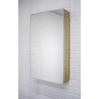 Зеркало шкаф для ванной комнаты Айсберг Мечта 40, Дуб сонома - фото 296407789