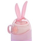 Термос Мастер К Simple, 350 мл, 26×7 см сохраняет тепло 8 ч, холод 10 ч, нержавеющая сталь, розовый, фиолетовый - Фото 5