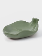 Набор для специй Кунгурская керамика «Лягушки», 2 предмета на подставке: солонка, перечница, зелёная - Фото 11