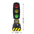 Светофор «Город», работает от батареек, световые эффекты, цвет чёрный - Фото 2