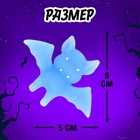 Антистресс игрушка - сюрприз «Мяк-жмяк», мялка летучая мышка с наклейками, МИКС - Фото 2