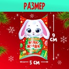 Антистресс игрушка - сюрприз Funny toys «Новогодний Мяк-жмяк», МИКС, мялка с наклейками - Фото 2