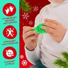 Антистресс игрушка - сюрприз Funny toys «Новогодний Мяк-жмяк», МИКС, мялка с наклейками - Фото 4