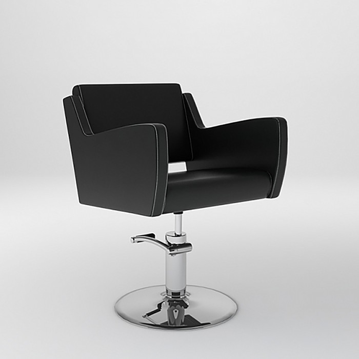 Парикмахерское кресло MANZANO (гидравлика), Legato, цвет чёрный - Фото 1