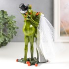 Фигурка полистоун лак «Лягушачья свадьба», 17×9.6×8 см - Фото 3
