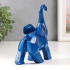 Фигурка полистоун «Синий слон», 4.5×10×12.3 см 7825883