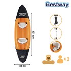 Байдарка Lite-Rapid X2 Kayak 2-х местная 321 х 88 х 48 см (весла 218 см), до 160 кг 65077 122 - Фото 1