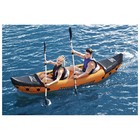 УЦЕНКА Байдарка Lite-Rapid X2 Kayak, двухместная, вёсла 218 см, до 160 кг, 321×100×48 см, 65077 Bestway - Фото 4