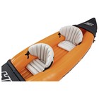 Байдарка Lite-Rapid X2 Kayak 2-х местная 321 х 88 х 48 см (весла 218 см), до 160 кг 65077 122 - Фото 5