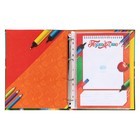 Папка школьная на кольцах «Портфолио школьника», 6 листов-разделителей, 24.5×32 см - Фото 4