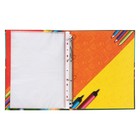 Папка школьная на кольцах «Портфолио школьника», 6 листов-разделителей, 24.5×32 см - Фото 5