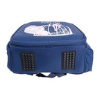 Рюкзак каркасный 36 х 28 х 17 см, + пенал, Bruno Visconti "CUTE OWLS. КОКЕТКА", синий - Фото 7