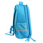 Рюкзак каркасный 36×28×17 см, + пенал, Bruno Visconti «CUTE OWLS. КОКЕТКА», бирюзовый - Фото 4