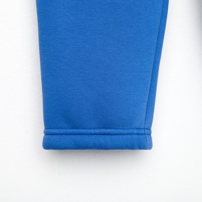 Костюм детский (худи, брюки) MINAKU: Basic Line KIDS, oversize, синий, рост 116 см