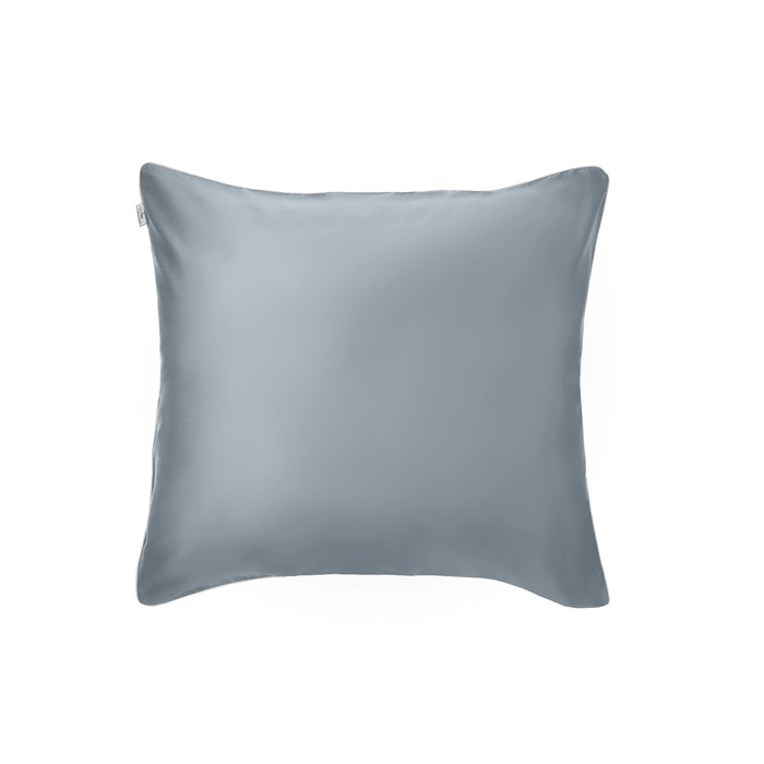 Наволочка Satin Luxe, размер 70x70 см, цвет дымчато-синий