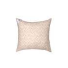 Подушка Organic Cotton, размер 68x68 см, цвет светло-кофейный - фото 293953872