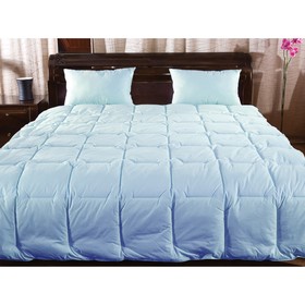 Пуховое одеяло Tiziana, размер 200x220 см, цвет голубой