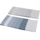 Набор кухонных полотенeц, размер 40х60 см, цвет светло-серый синий 2 шт - Фото 2