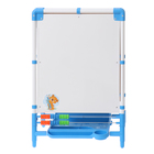 Мольберт детский двусторонний «Доска знаний», регулируется по высоте, учебные принадлежности, голубой - Фото 7