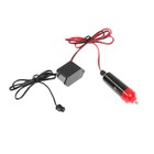 УЦЕНКА Неоновая нить Cartage для подсветки салона, адаптер питания 12 В, 5 м, зелёный - Фото 5