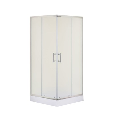 Душевое ограждение Taliente TA-09092MP, 180×90 см, прозрачное, квадратное, 6 мм, хром