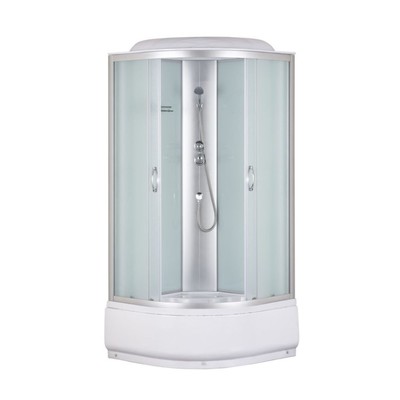 Душевая кабина Taliente TA-8080M, 80×80×215 см, глубокий поддон 40 см, стекло матовое