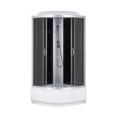 Душевая кабина Taliente TA-9090G, 90×90×215 см, глубокий поддон 40 см, стекло тонированное