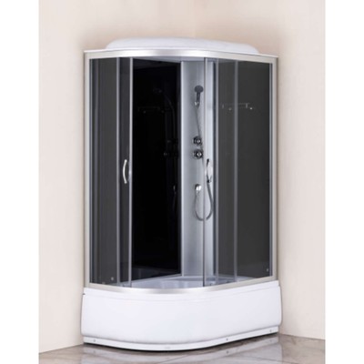 Душевая кабина Taliente TA-12080GL, 120×80×215 см, глубокий поддон, левая, стекло тонированое