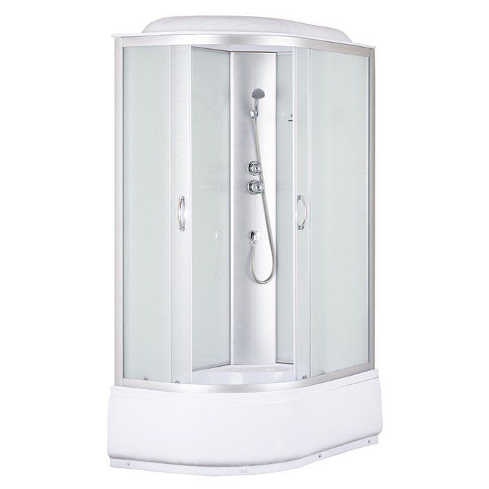 Душевая кабина Taliente TA-12080MR, 120×80×215 см, глубокий поддон, правая, стекло матовое - Фото 1