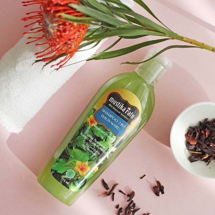 Шампунь Mustika Ratu с гибискусом 2в1 "Очищение и восстановление", 175 мл 29632