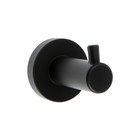 Крючок Accoona, настенный, цвет чёрный, латунь - фото 9851091