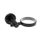 Мыльница Accoona, настенная, цвет чёрный, латунь - Фото 3